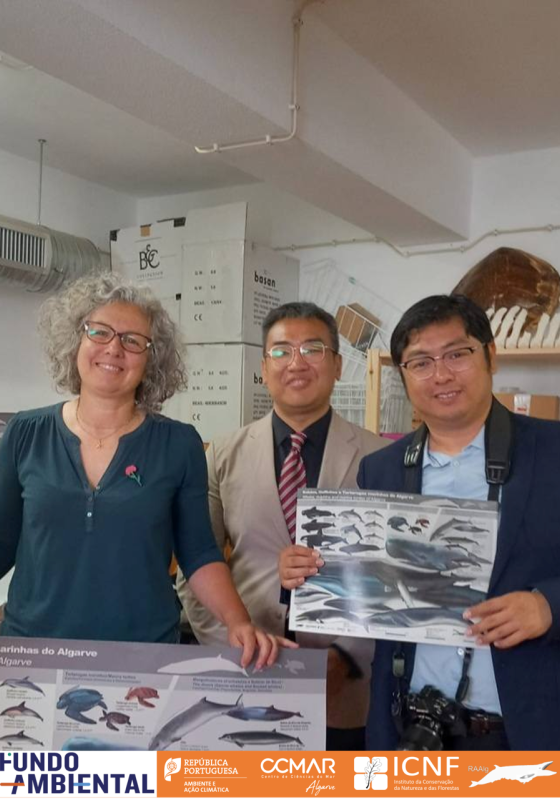 Visita de equipa de investigação chinês à RAAlg